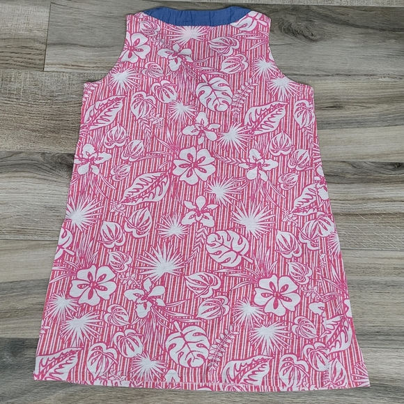 Caribbean Joe Sleeveless Tropical Hawaiian Dress Women's Large - Picture 2 of 6